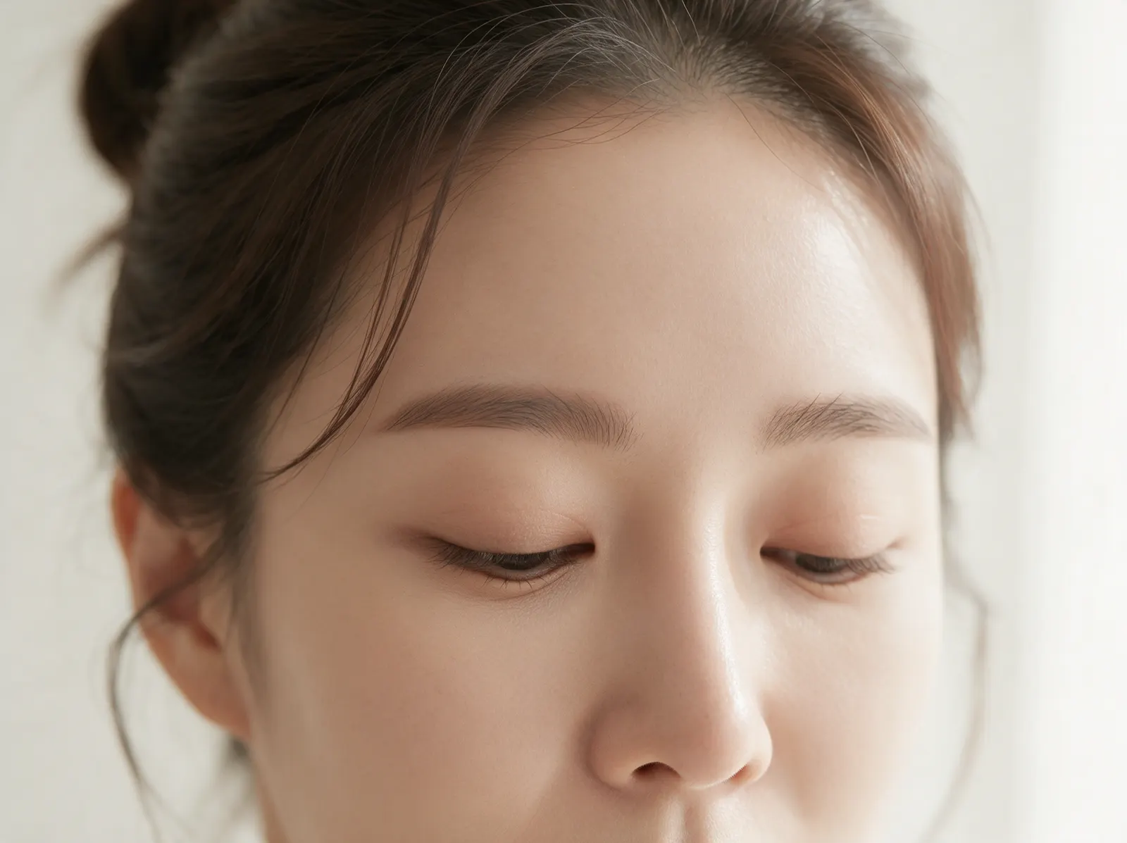 세현은 미간을 무리하게 높이지 않으면서
주재료인 연골을 사용해 콧대와 코끝 수술을 진행합니다.